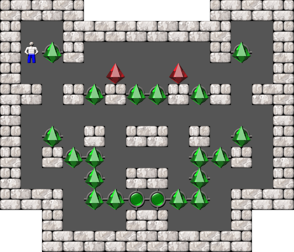 Sokoban Compact Catalysts level 28